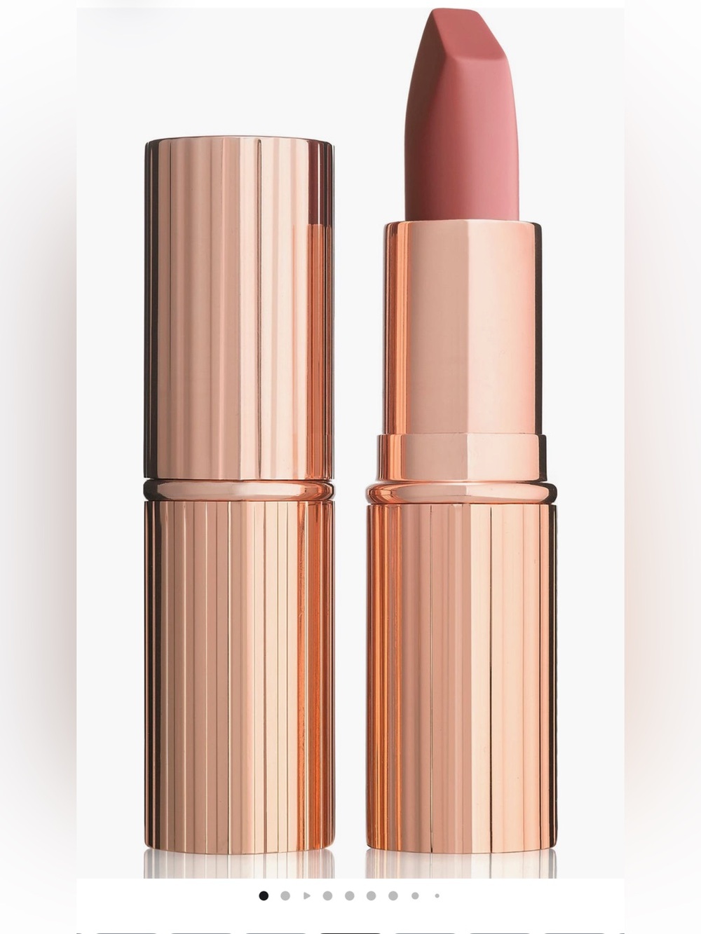 Charlotte Tilbury Matte Revolution Hydrating Lipstick in Pillow Talk